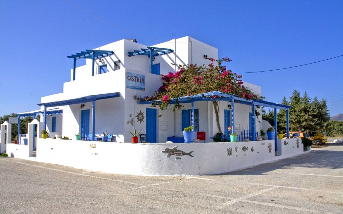 Ostria Vento Otel Pollonia Dış mekan fotoğraf